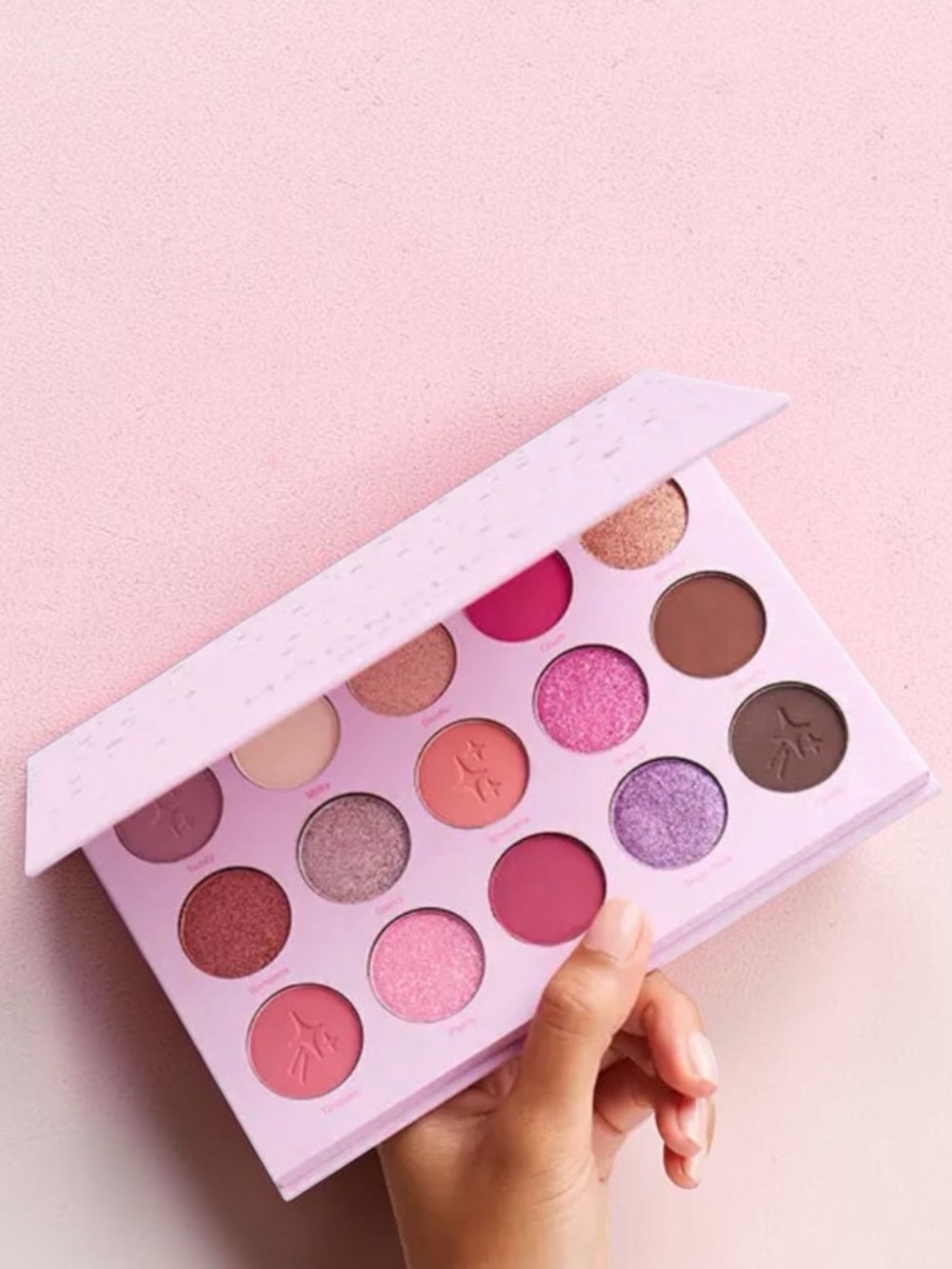 MOONSLICE Beauty 15 Pan Eyeshadow Palette Pink Shimmer NIB Makeup Beauty